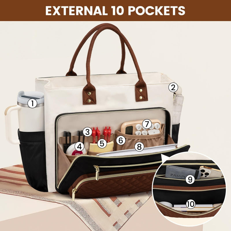 Elegante Multi-Organizer-Tasche Brehn