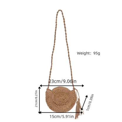 Handtasche Im Angesagten Makramee-Gestell Brehn