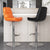 Höhenverstellbarer Barhocker Mit Ergonomischer Sitzfläche Und T-Förmigem Fuß Brehn