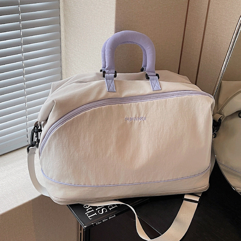 Stilvolle Reise Sport Duffel Tasche