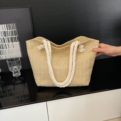 Woven Strandtas