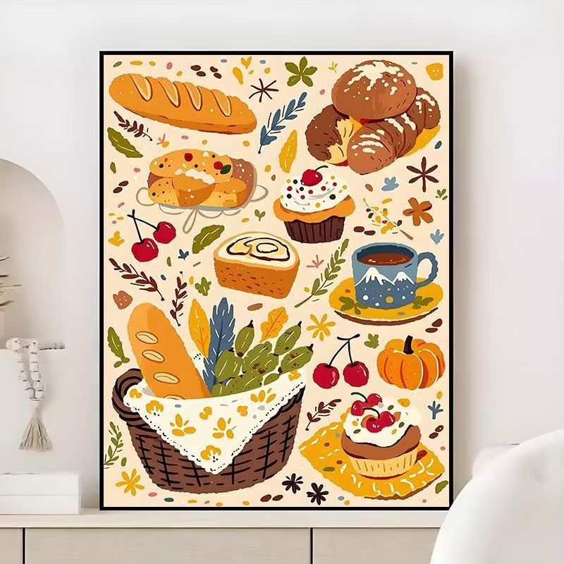 Gourmet kulinarisches Wandkunst Brehn