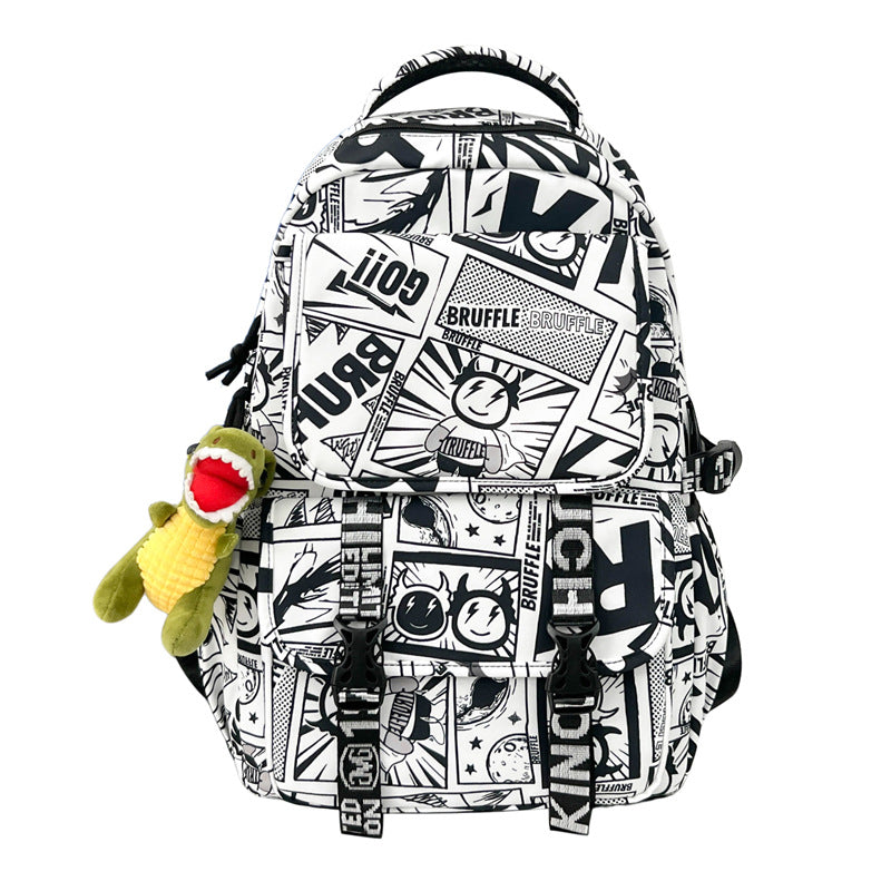 Urban Graphic Print Rucksack Brehn