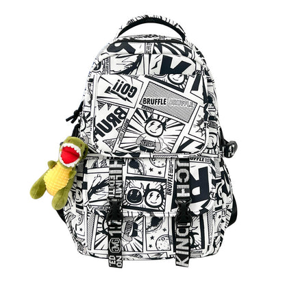 Urban Graphic Print Rucksack Brehn
