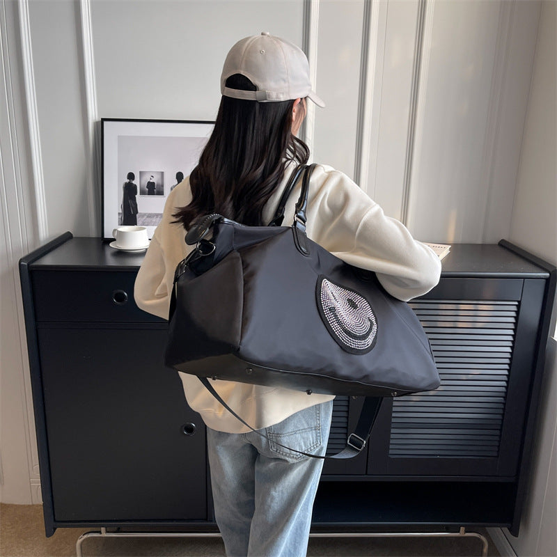 Modische Mehrfach-Taschen Lächelnd Druck Duffle Bag Brehn