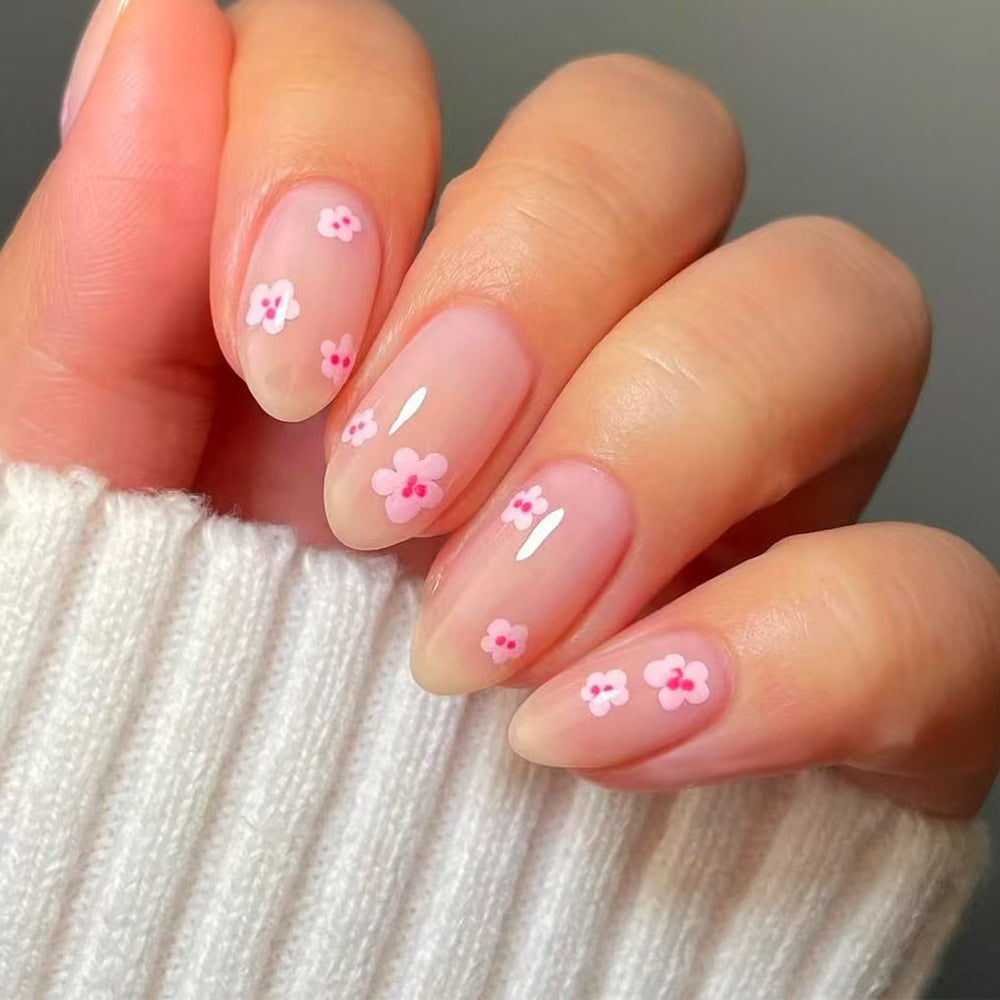 Floral Nail Art Design Brehn