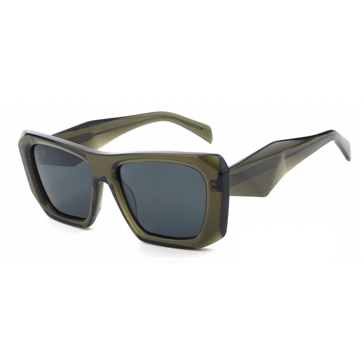 Damen oversized Sonnenbrille mit einzigartigem, modernem Rahmen Brehn