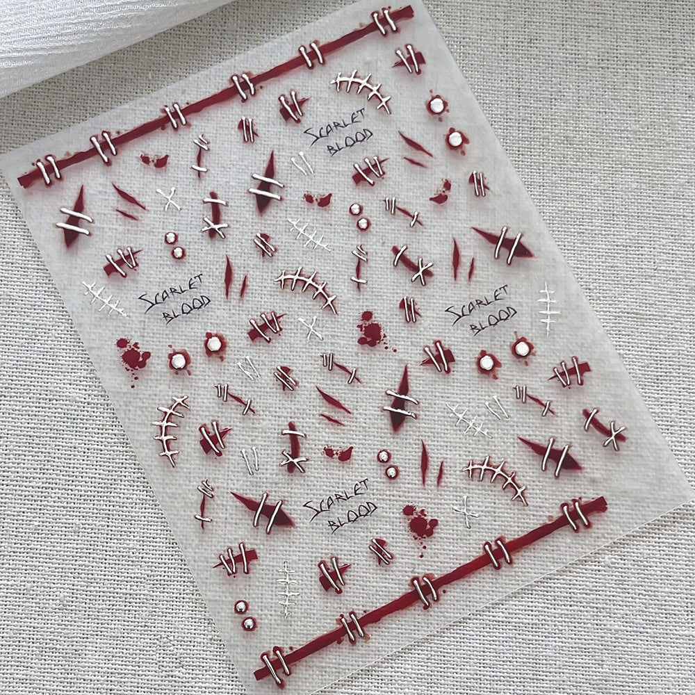 Augen-Themen-Nagelkunst Charms