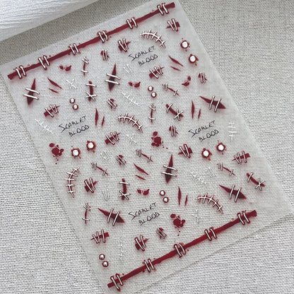 Augen-Themen-Nagelkunst Charms