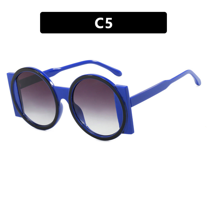 Damen oversized Sonnenbrille mit eckigem Rahmen und UV-Schutz Brehn