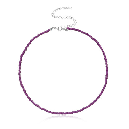 Buntes Perlen-Choker-Halsband Brehn