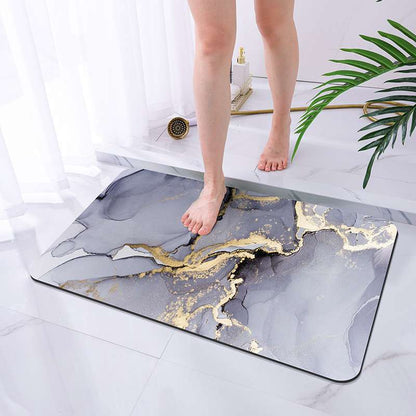 Luxuriöse Marmor-Design-Badematte