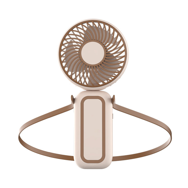 Damen tragbarer Nackenventilator mit flexiblem Trageband Brehn