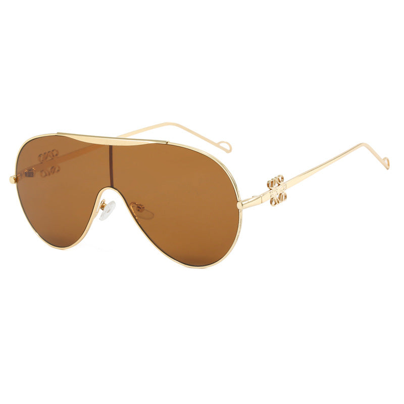 Damen UV-Schutz Sonnenbrille im modischen Pilotenstil Brehn