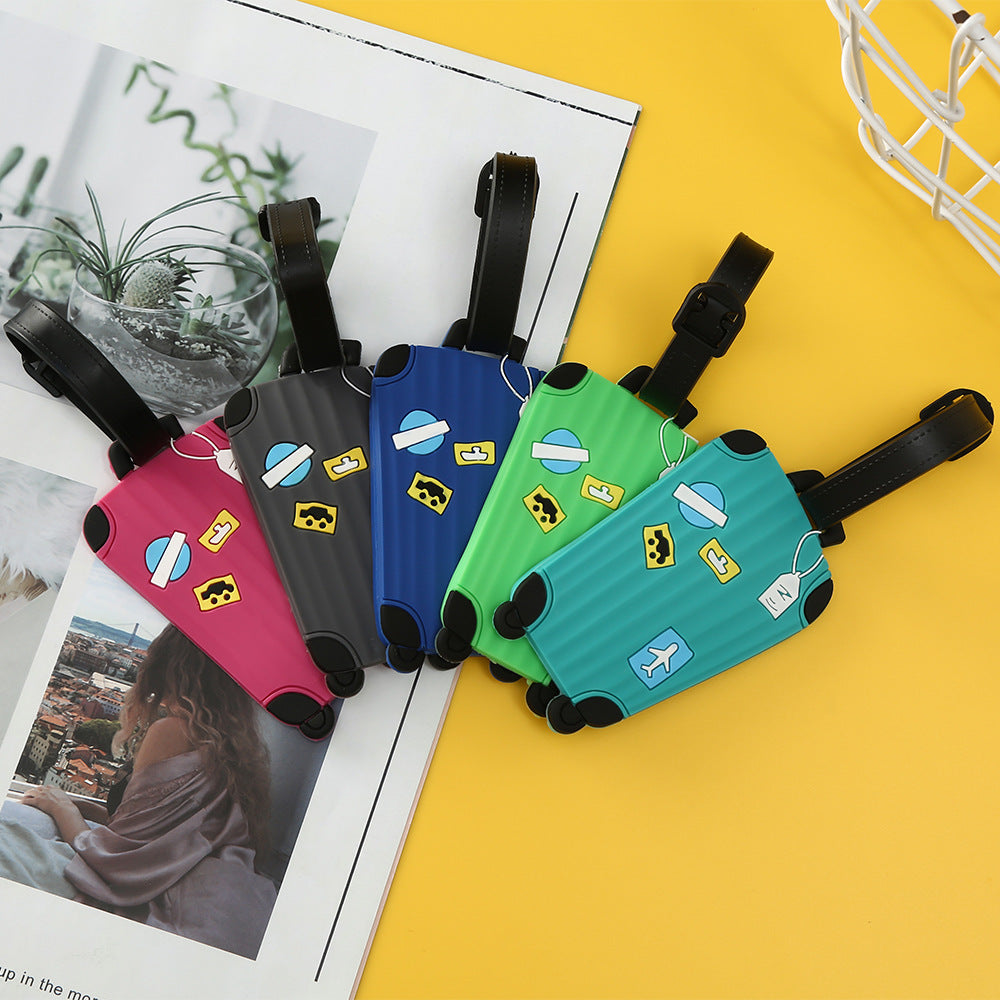 Unisex Gepäckanhänger im modernen Koffer-Design Brehn