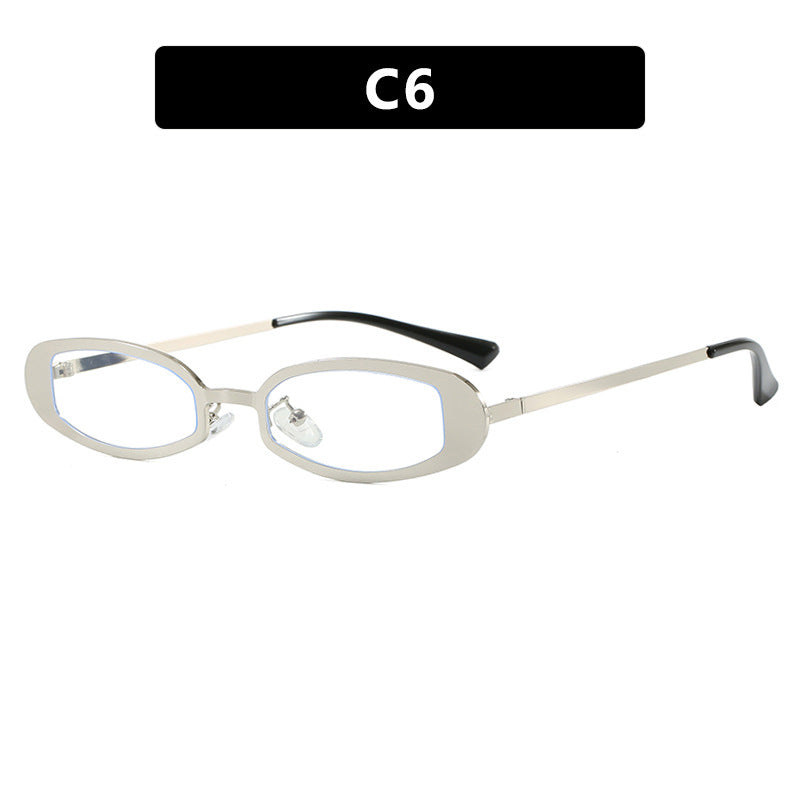 Damen modische optische Brille mit elegantem Metallrahmen und feinen Akzenten Brehn