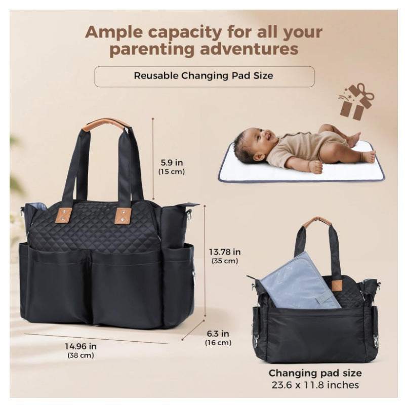 Funktionale Wickeltasche Brehn
