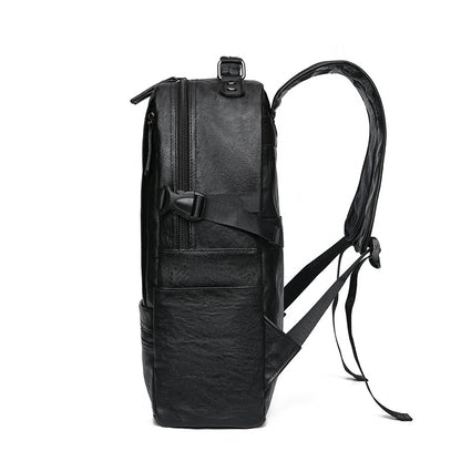 Premium Leder Laptop Rucksack Brehn