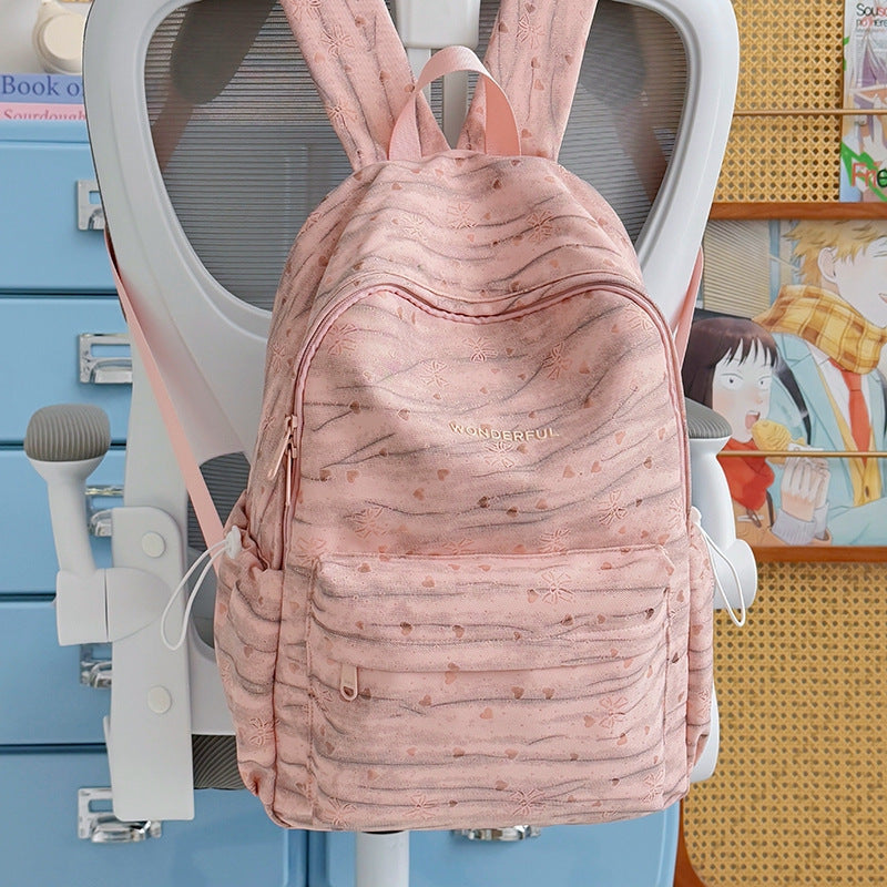 Stilvoller Herzmuster-Rucksack Brehn