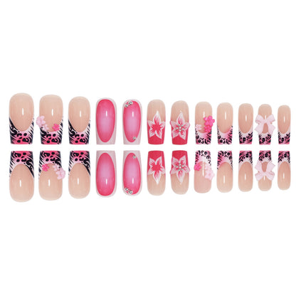 Floral Elegante Press-On Nagelverlängerungen Brehn