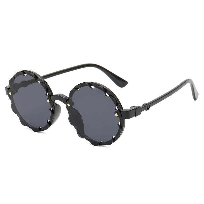 Damen verspielte Sonnenbrille mit floralem Design Brehn