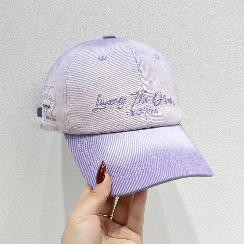 Damen Casual Bestickte Dad Cap Brehn