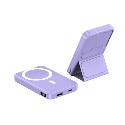 Tragbare Powerbank mit Integriertem Standfuß und Lcd-Anzeige Brehn