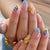 Dekorative florale Nagelkunstspitzen Brehn