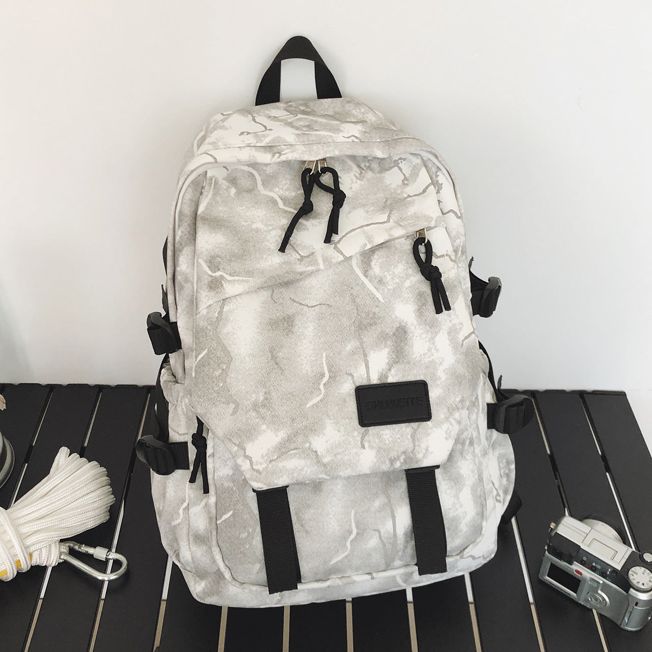 Haltbarer Schulrucksack mit mehreren Fächern