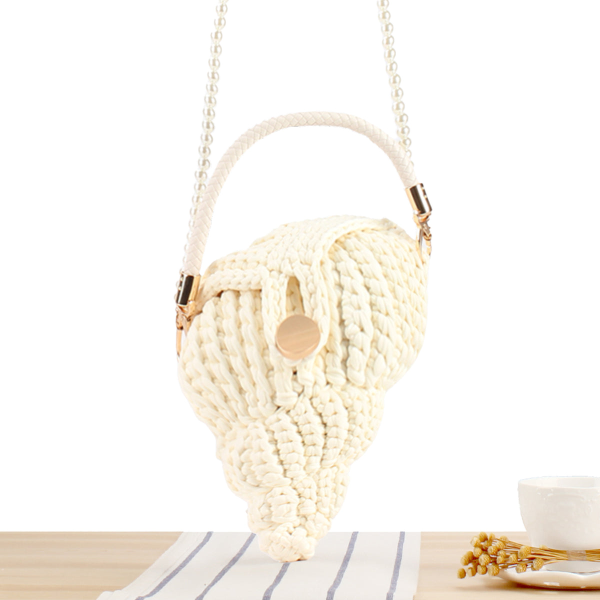 Handtasche Im Muschel-Design Brehn