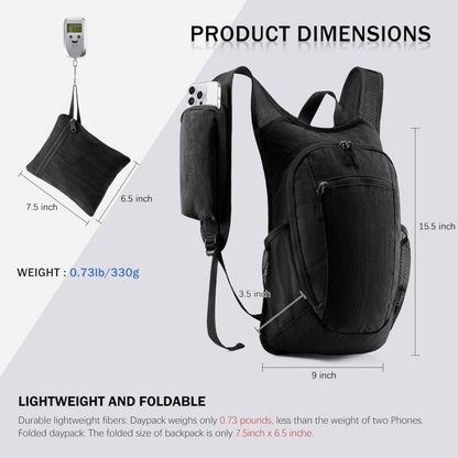 Kompakter faltbarer Rucksack Brehn
