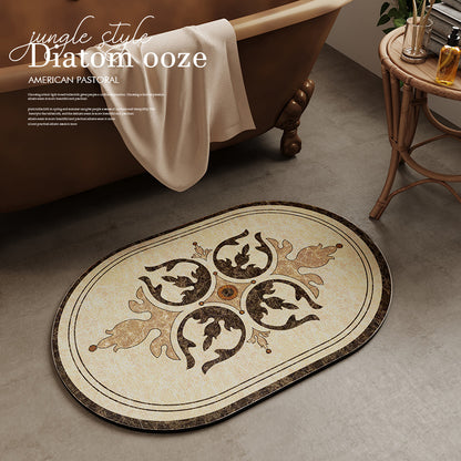 Vintage Floral Badewanne Brehn