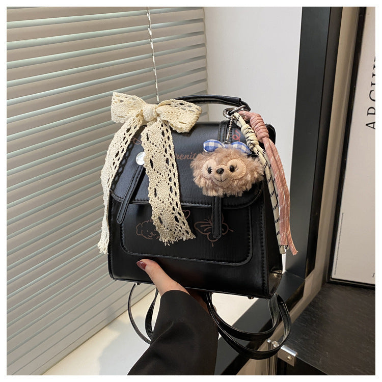 Verspielter Bogen-Detail Mini-Rucksack Brehn