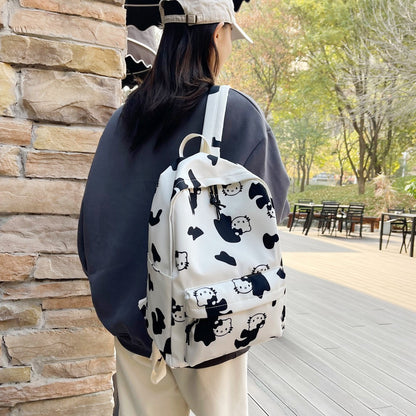 Cartoon-Charakter Druck Rucksack Brehn