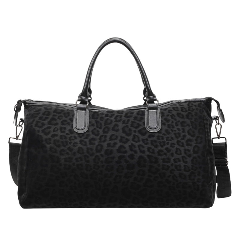 Stylische Leoprint Reis-Duffel-Tasche