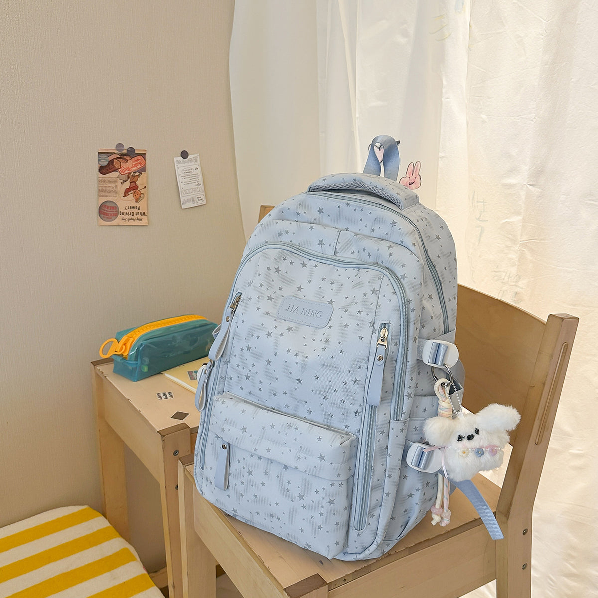 Stilvoller Mehrfachfächer Star-geschmückter Rucksack Brehn