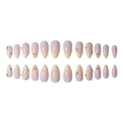 Elegante 3D Blumennagelkunstverlängerungen Brehn