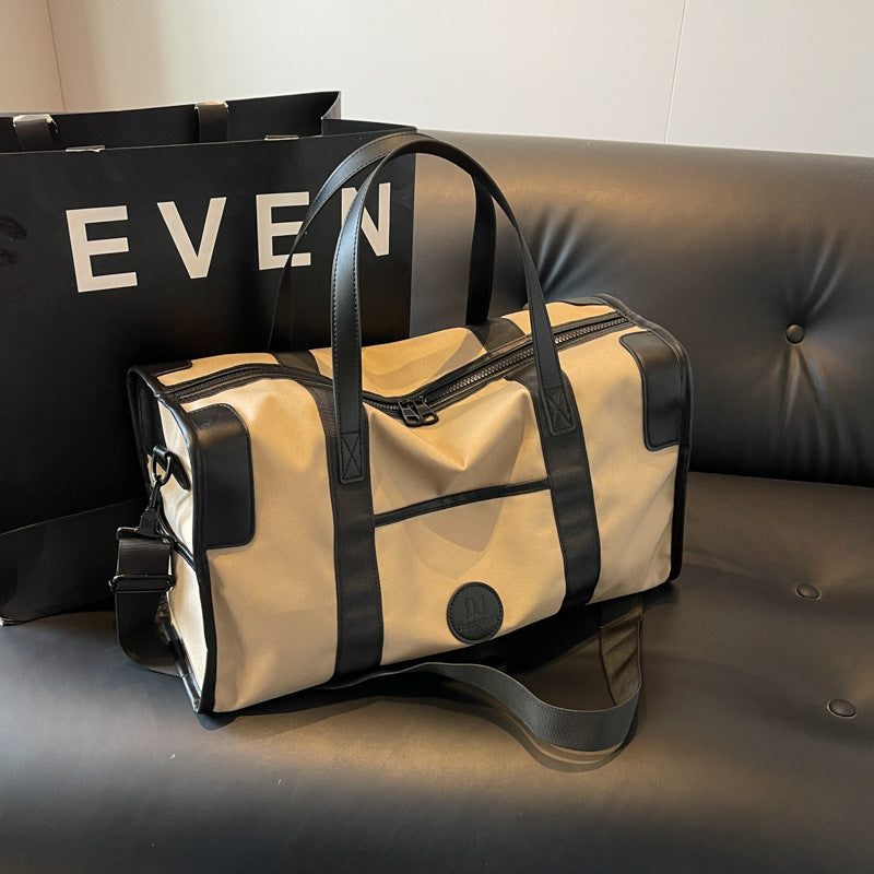 Sportliche Freizeit-Duffel-Tasche mit Strapazierfähigem Material und Verstellbarem Schultergurt Brehn