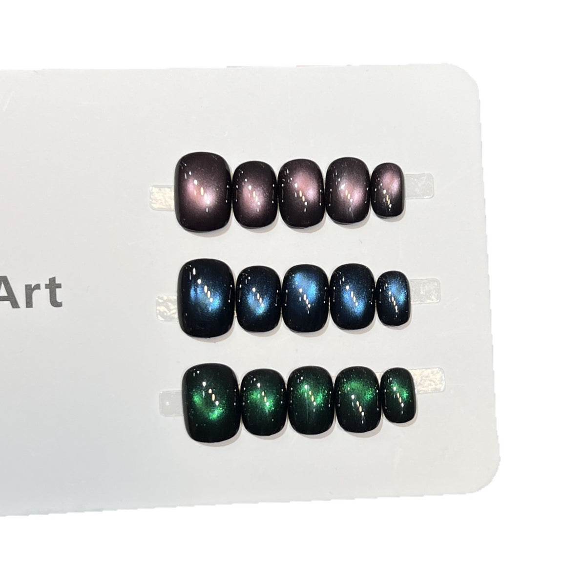 Galaxy-Effekt Press-On Nagelset Brehn