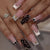 Stylische Dekorative Press-On Nagelkunst Tipps Brehn