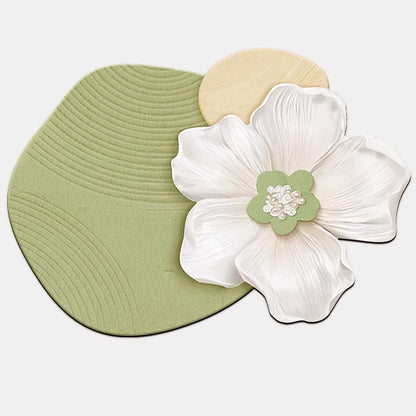 Dekorative florale Teppichmatte