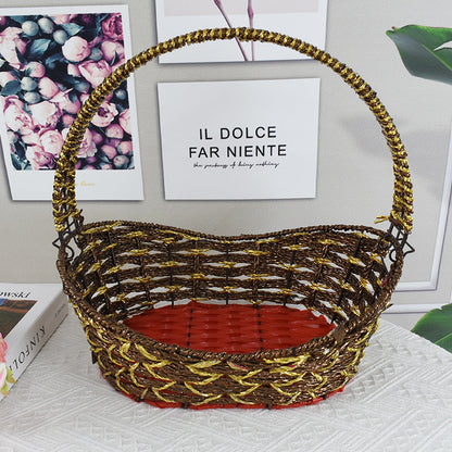 Bunte dekorative gewebte Korb Brehn