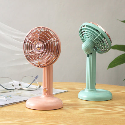 Damen Tragbarer Tischventilator mit flexiblem Neigungsmechanismus Brehn
