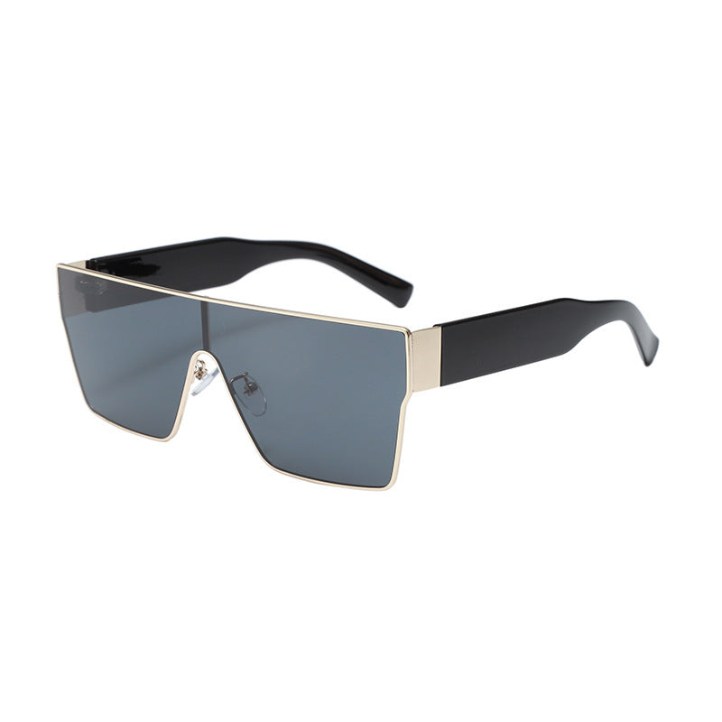 Damen Modische visierartige Sonnenbrille mit innovativem Rahmen Brehn