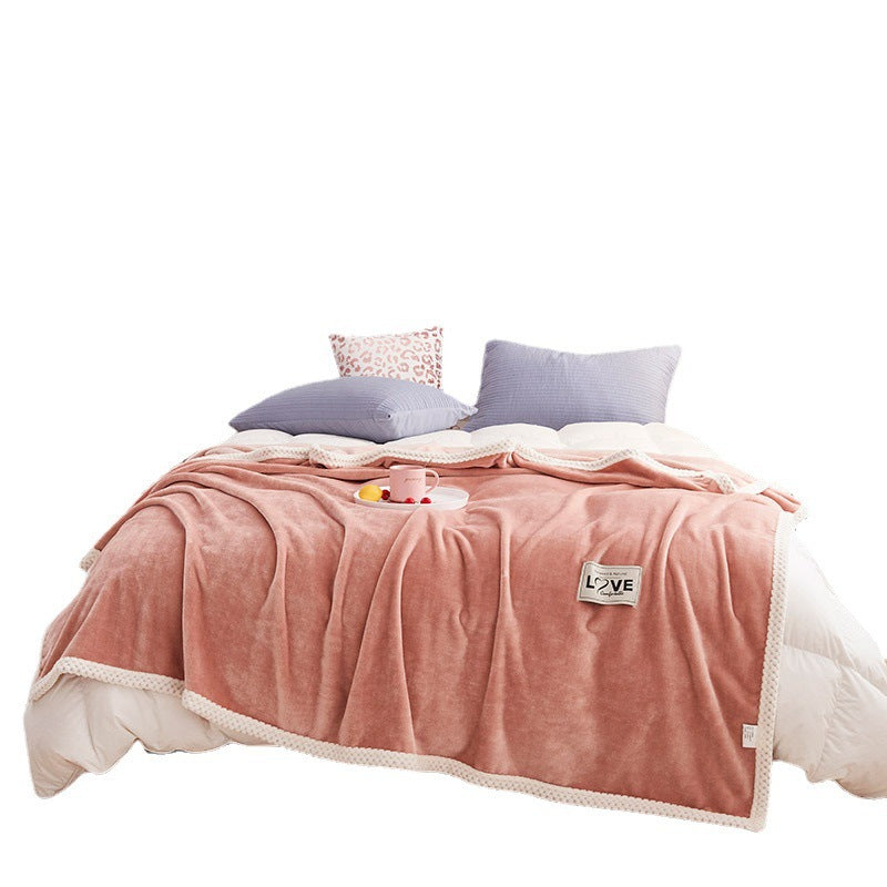 Damen Fluffy Kuscheldecke mit verspieltem Wolkenmuster Brehn
