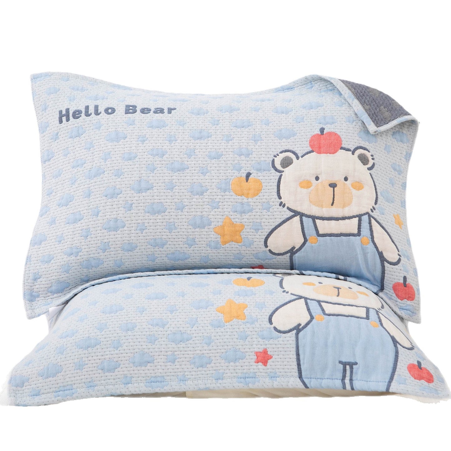 Damen Kissenbezug mit winterlichem Pinguin-Motiv Brehn