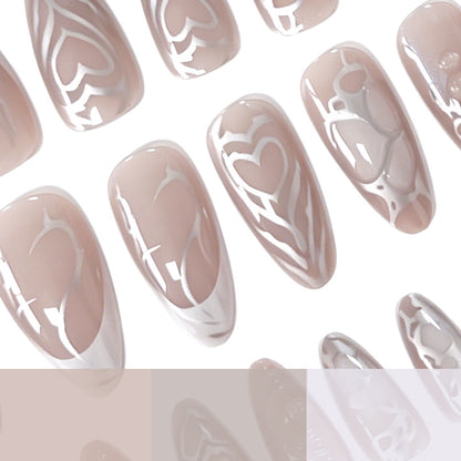 Elegantes Acryl-Nagelkunstdesign Brehn