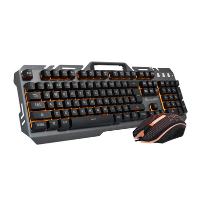 Gaming-Tastatur und Maus Set mit Hochpräzisen Mechanischen Tasten Brehn