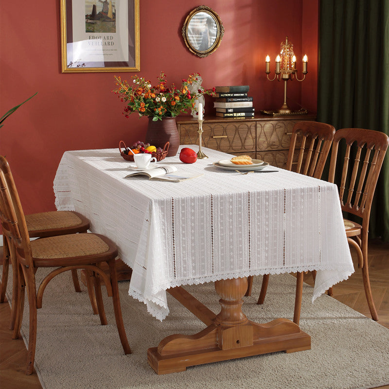 Elegante Spitze Tischdecke