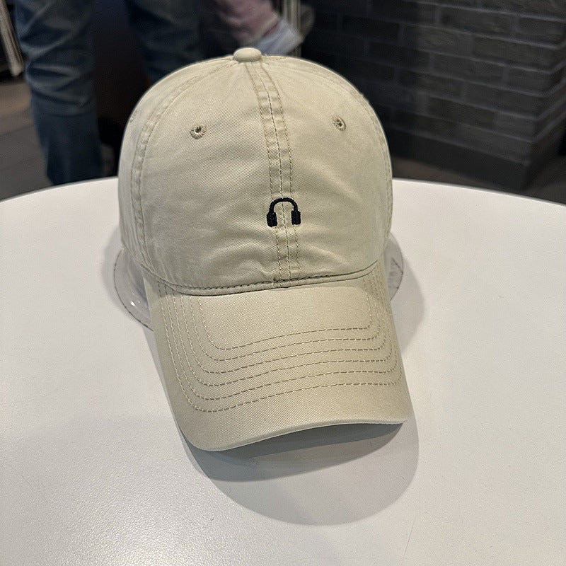 Unisex Baumwoll-Twill-Cap mit einzigartigem Musikemblem Brehn